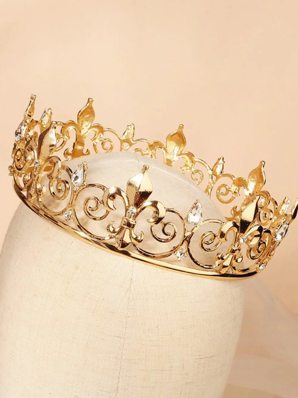 Party Princess Crown Hair Accessories Bride Rhinestone Christmas Decorations Hea